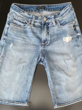 Silver Jeans Denim Avery Bermuda Shorts